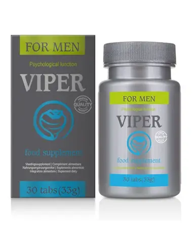 Cápsulas Estimulantes Viper para Homem 30 Caps - PR2010364895