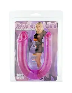Dildo Duplo Mini Double Dong Purple Mystery - Roxo - PR2010322005 2