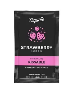 Coquette Waterbased Kissable Strawberry Lube Gel 10 Ml - PR2010367825