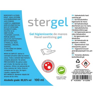 Stergel Hydroalcoholic Disinfectant Covid-19 100Ml #1 - PR2010365687