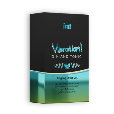 Gel com Vibração Vibration Gin e Tónica Intt - 15ml #1 - PR2010359416