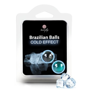 Bolas Lubrificantes Brazilian Balls Efeito Frio 2 X 4Gr #1 - PR2010343820