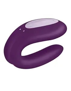 Vibrador Double Joy com App Satisfyer Roxo - PR2010357718 2