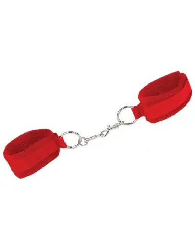 Algemas Ouch! Velcro Handcuffs Vermelhas - Vermelho #1 - PR2010320465