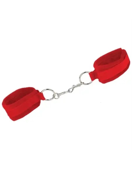 Algemas Ouch! Velcro Handcuffs Vermelhas - Vermelho #1 - PR2010320465
