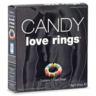 3 Anéis para o Pénis Candy Love Rings - PR2010312198