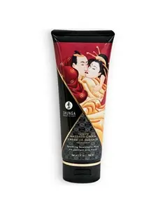 Creme de Massagem Shunga Espumante Morango - 200ml - PR2010337182
