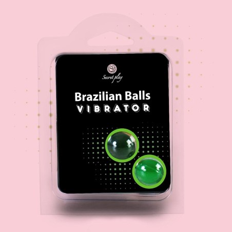 Bolas Lubrificantes Brazilian Balls Shock Efeito Vibrador 2 X 4Gr - PR2010337569