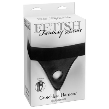 Arnês Crotchless Harness Fetish Fantasy Series - Preto - PR2010322132