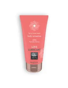 Lubrificante Beijável Love Berry Boost com Sabor a Acerola e Cereja Shiatsu - 75ml - PR2010353553