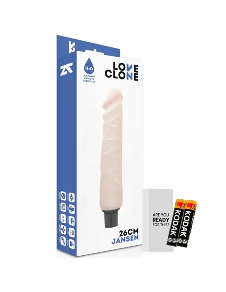 Loveclone Jansen Auto-Lubrificação Dong Carne 26Cm - PR2010364279