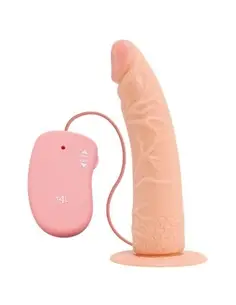 Vibrador Realístico Real Rapture Earth Flavour 7'' Branco - PR2010322056