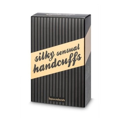 Algemas Acetinadas Silky Sensual Handcuffs Bijoux Indiscrets - PR2010324298