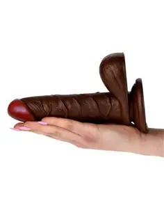 Dildo Realístico Real Rapture Earth Flavour 6.5'' Negro - PR2010322046