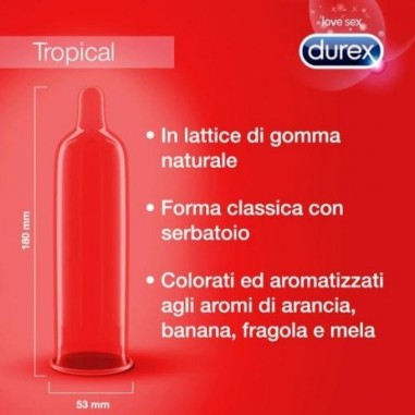 Preservativos Durex Tropical - 6 Unidades - PR2010333979