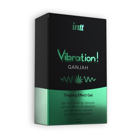 Gel com Vibração Vibration Ganjah Intt - 15ml #1 - PR2010354869
