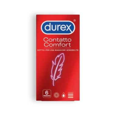 Preservativos Durex Contatto Comfort - 6 Unidades - PR2010333974