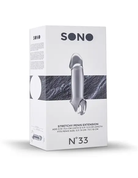 Manga com Extensão para o Pénis Sono Nº33 Transparente #1 - PR2010343350