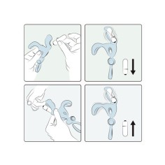 Manga Vibratória com Anel Vibratório Spartacus Adrien Lastic Preta - PR2010339971 2