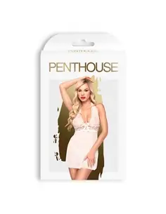 Camisa de Noite e Tanga Sweet & Spicy Penthouse Branco - 38-40 M/L - PR2010367253 2