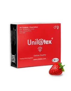 Caixa De 144 Preservativos Vermelhos Morango - PR2010318178