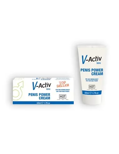 Creme Estimulante Penis Power Cream V-Activ - 50ml - PR2010300695