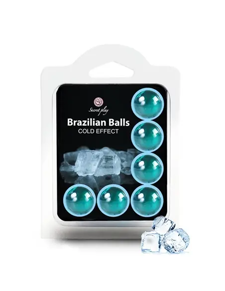 Bolas Lubrificantes Brazilian Balls Efeito Frio 6 X 4Gr #1 - PR2010359598
