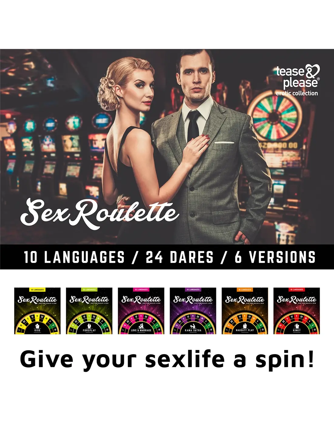 ▷ Comprar Jogo Sex Roulette Kamasutra Nl-De-En-Fr-Es-It-Pl-Ru-Se-No