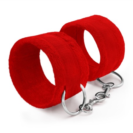 Algemas de Velcro Tough Love com Corrente de 40Cm Extra Crushious Vermelhas #4 - PR2010371813