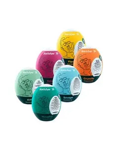 Pack de 6 Masturbador Masturbator Egg Satisfyer SIN TALLA - PR2010372662