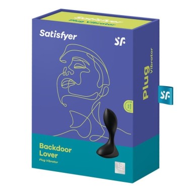 Vibrador Anal Backdoor Lover Satisfyer Preto #4 - PR2010370690