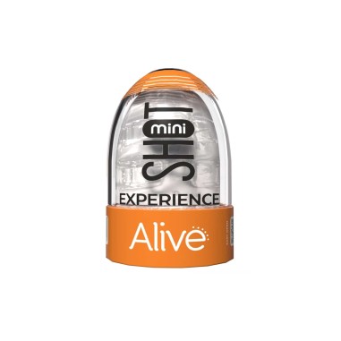 Masturbador Mini Shot Experience Alive Transparente - PR2010373843