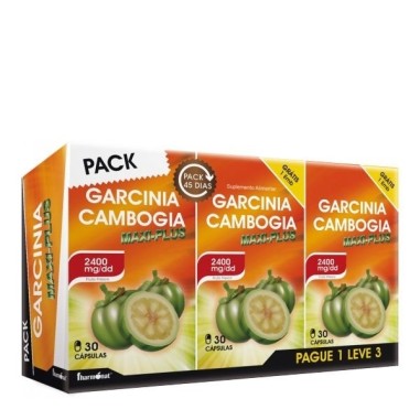 Pack Garcinia Cambogia Maxi Plus 3x30 Cápsulas - PR2010374981