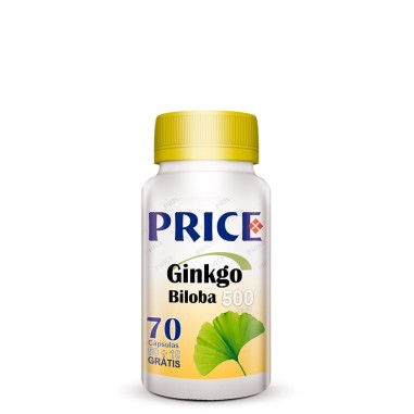 Ginkgo biloba 60+10 cápsulas price - PR2010375128