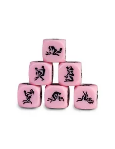 Dado com Posições Sexuais Rosa - PR2010350920 2