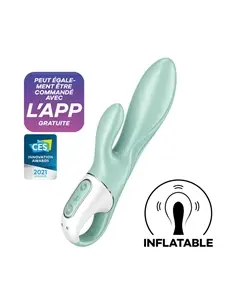 Vibrador Insuflável Air Pump Bunny 5 com Aplicação Connect - PR2010375482