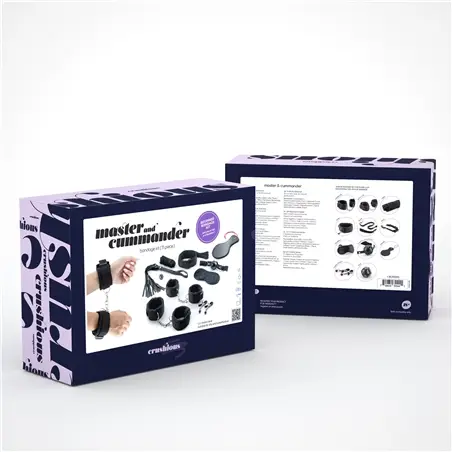 Kit Bondage Master & Cummander com 10 Peças Crushious #8 - PR2010370880