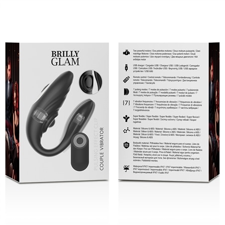 Brilly Glam Couple Pulsing & Vibrating Remote Control #5 - PR2010375994