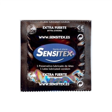 Preservativos Naturais Extra Fortes 144 Unidades Sensitex - PR2010377008