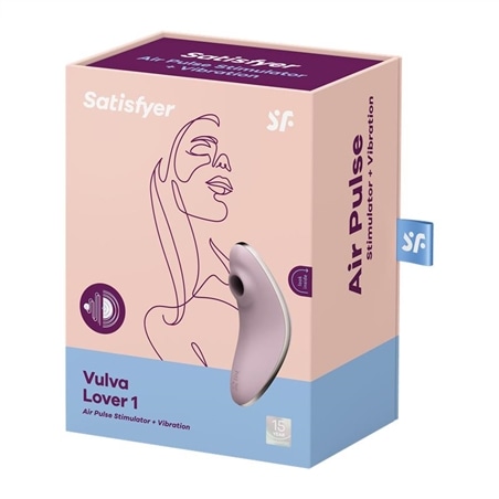 Satisfyer Vulva Lover 1 Estimulador e Vibrador de Pulso de Ar - Violeta #6 - PR2010375487