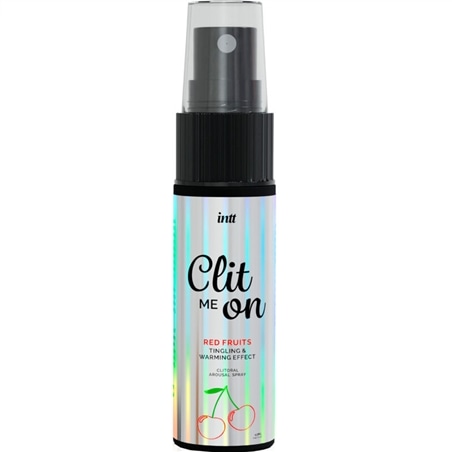Spray Estimulante para Clitóris Clit On Me Frutos Vermelhos Intt - 12ml - PR2010379866