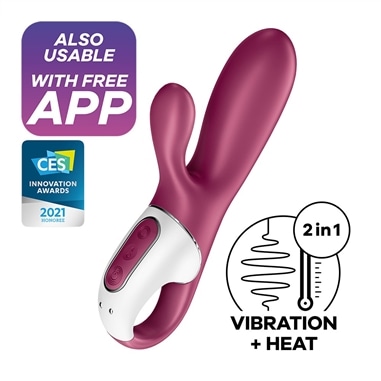 Vibrador Hot Bunny com App Satisfyer - PR2010373333