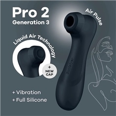 Estimulador Pro 2 Gen 3 Satisfyer Preto - PR2010377594