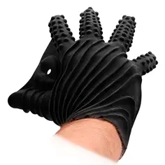 Luva Estimulante de Silicone Fist It Preta - Preto - PR2010346297 2