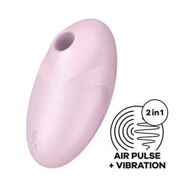 Satisfyer Vulva Lover 3 Air Pulse Estimulador e Vibrador - Rosa - PR2010376767