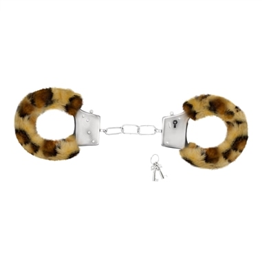 Algemas de Peluche Love Cuffs Crushious Leopardo - PR2010377432