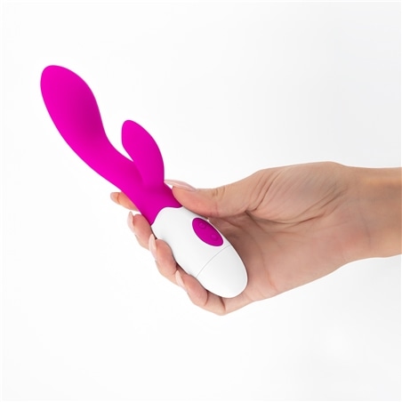 Vibrador com Estimulador de Clitóris Cherie e Lubrificante À Base de Água Incluído Crushious #6 - PR2010372527