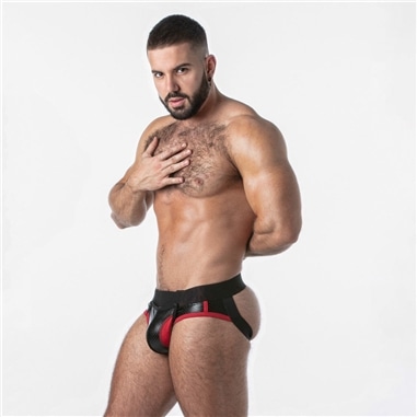 Cueca Jock Open Access Locker Gear Vermelho - 36 S - PR2010380742