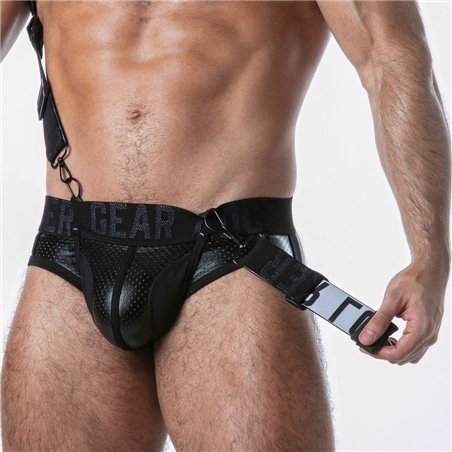 Arnês Corporal Rub It Locker Gear Preto - 36-38 S/M #2 - PR2010380839